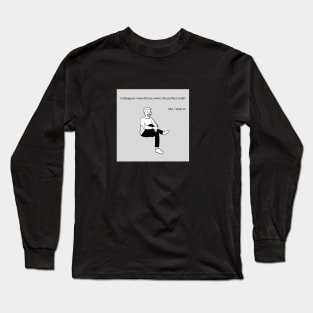 Programmer meme | I Stole Code | Gift For Developer Long Sleeve T-Shirt